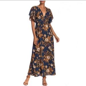 bailey blue maxi dress